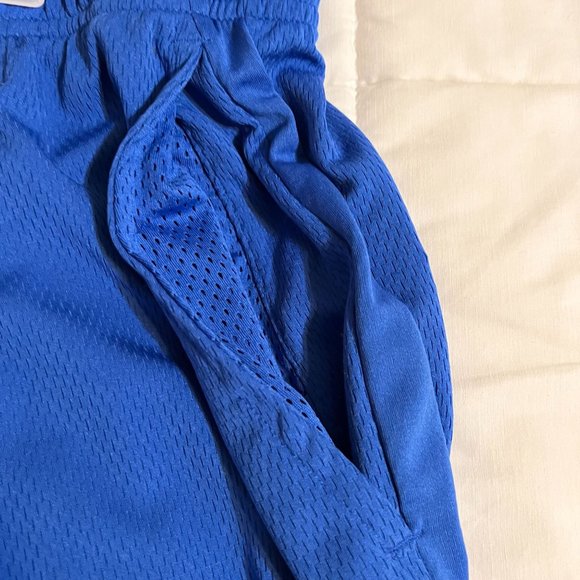 Russell men's workout shorts, blue - Picture 3 of 10